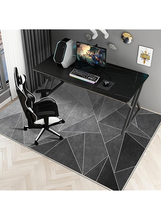 erorex Office Chair Mat Under Desk Chair Mats Large Anti Slip Floor Protector Rug For Hardwood Tile Floor Wear Resistant Computer Chair Mat Heavy Duty Gaming Rolling Chair Carpet For Work Home 140*100Cm - Image 1