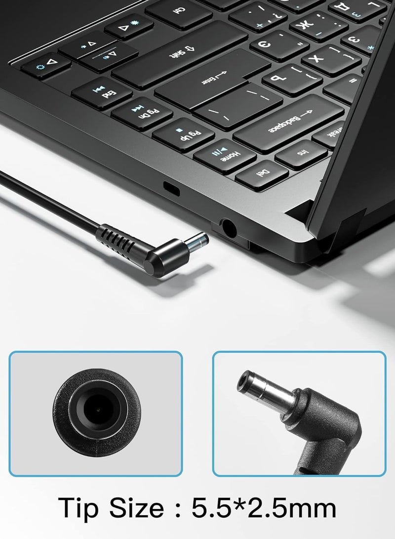 AC Adapter Charger 19.5V 9.23A 180W for MSI Gaming Laptop GS43VR, GS63, GS63VR, GS65-Stealth-THIN-050, GS73VR, WS63VR WS63 - Image 3