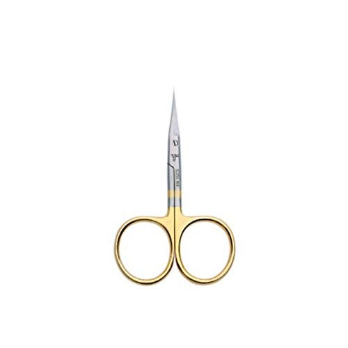 Dr. Slick Arrow Scissor, 3-1/2", Gold Loops, MicroTip, Straight - Image 1