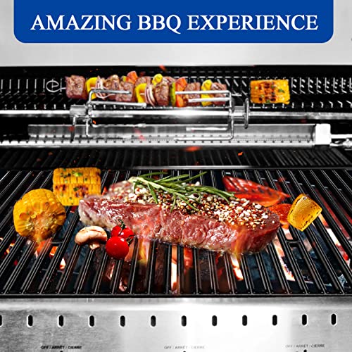 GGC 15 Inch Grill Grates Replacement for Broil King 9453-54, 9453-57, 9453-64, 9865-54, 9453-67, Broil-Mate, Silver Chef, Sterling Gas Grill, 2 PCS Cast Iron Cooking Grid Grates (15" x 12 3/4" Each) - Image 5