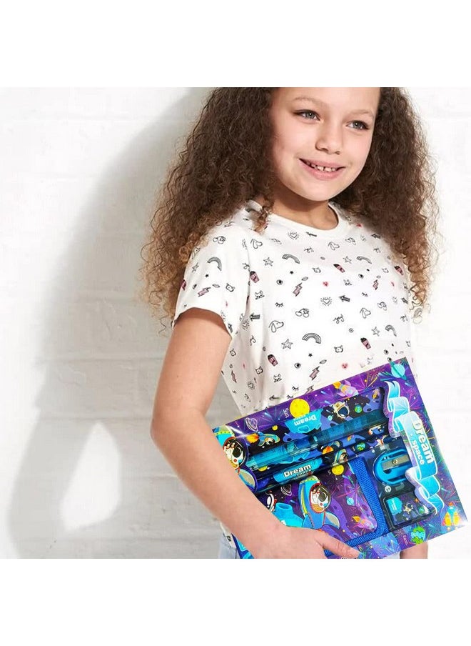 Party Propz Party Propz Return Gifts For Birthday For Kids -Sets Of 6Pcs Boys Space Theme Stationary Items|Best Birthday Return Gifts For Kids Or Children|Bulk Pack Returns Gift Set Ideas|Space Birthday,Multi  - Image 5