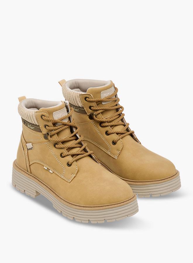 لي كوبر بوت نسائي بكعب عالي ورباط - Image 3