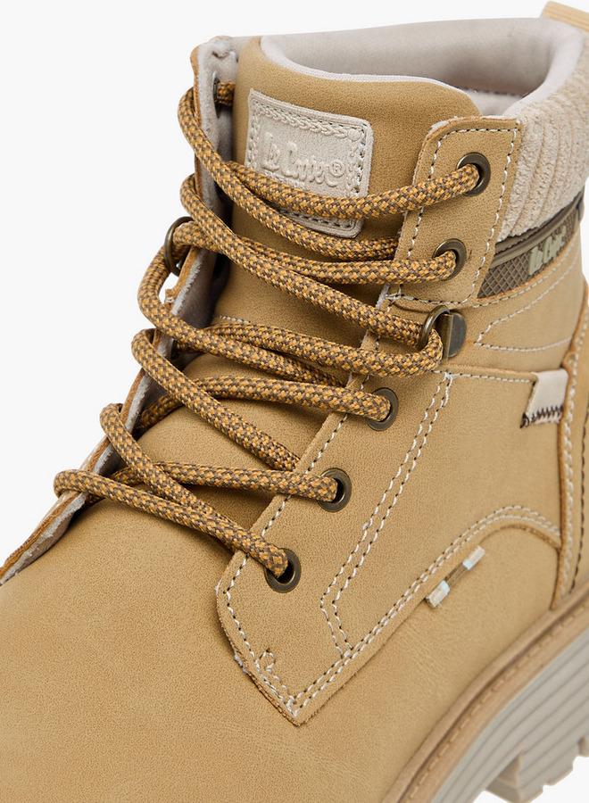 لي كوبر بوت نسائي بكعب عالي ورباط - Image 4