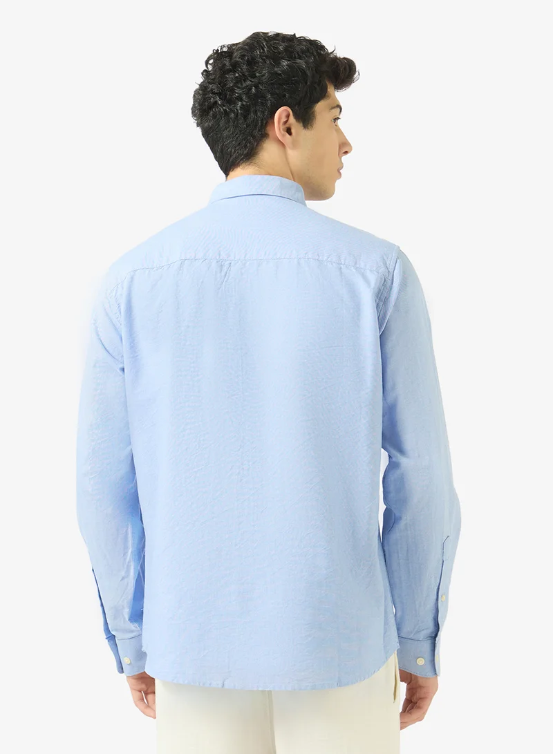 Ripples Mens Regular Collar Shirt