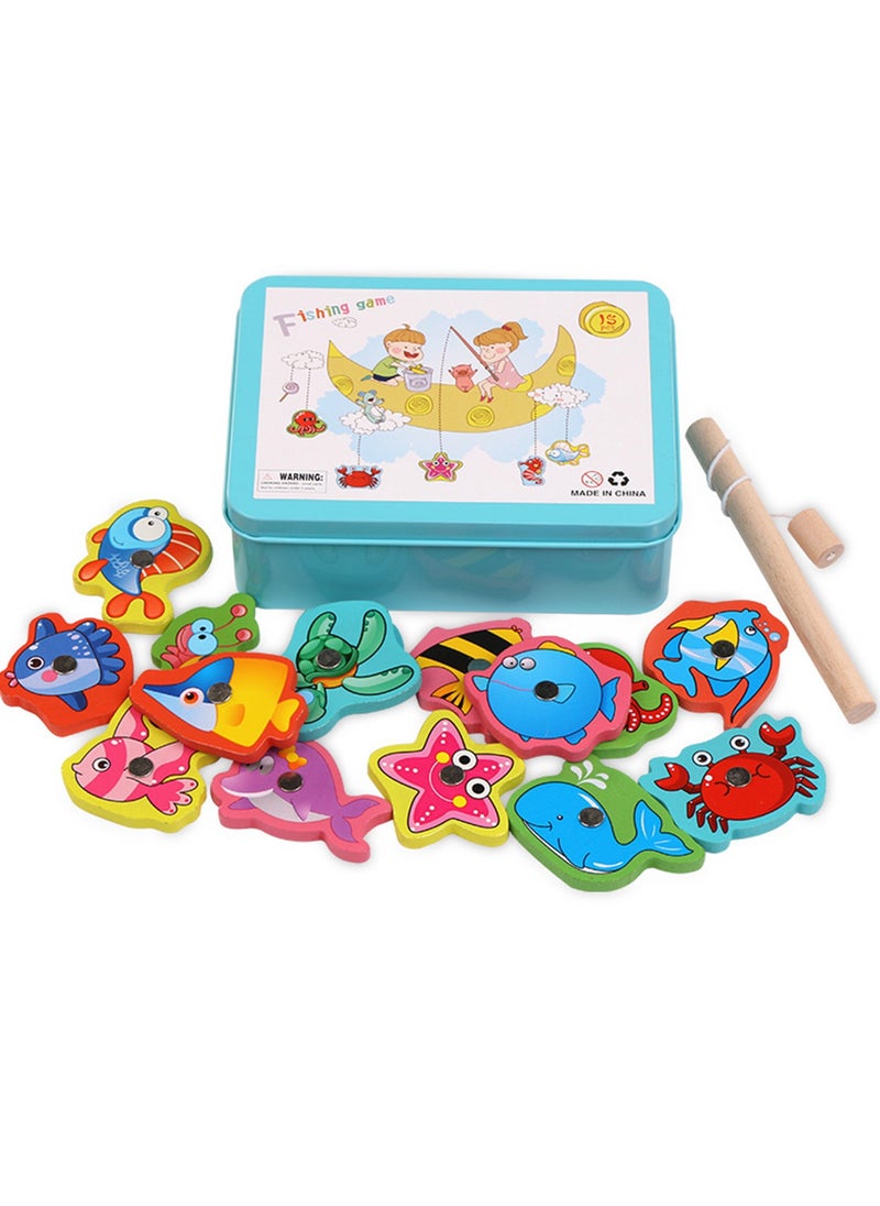 Magnet Fishing Game, Wooden Fishing Toy, Children's Fishing Game, Focus, Hand Eye Coordination Exercise, Kindergarten 1, Baby 2, Toy - pzsku/Z23D2E7A5FCDBFAC8D256Z/45/_/1721874409/5a2259b1-96d6-48ff-9d8a-854daa4c741e