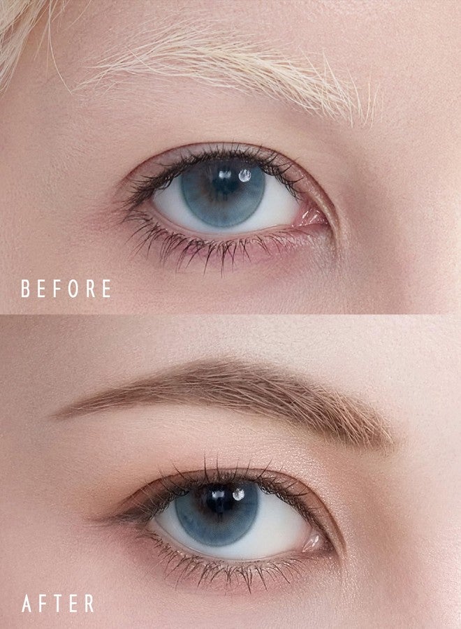TIMEPHORIA Revela Tinted Eyebrow Mascara, Waterproof Brow Gel with 12H Long-lasting Hold, Smudge-Proof, Anti-Clump, Highly Pigmented, Quick-Setting, Precision Brush for Natural Brows, 004 Light Brown - Image 4
