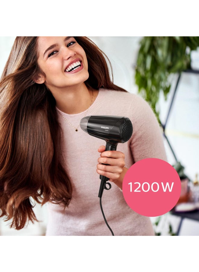 Philips BHC010/10 Essential Care Hair Dryer 1200 W Black - Image 5
