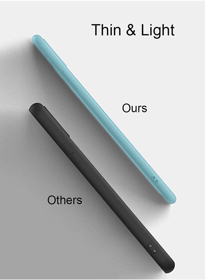 Wtech - Silicone TPU With Card Holder Case Cover For Oppo Reno11 F 5G 2024 Sky Blue - Image 1