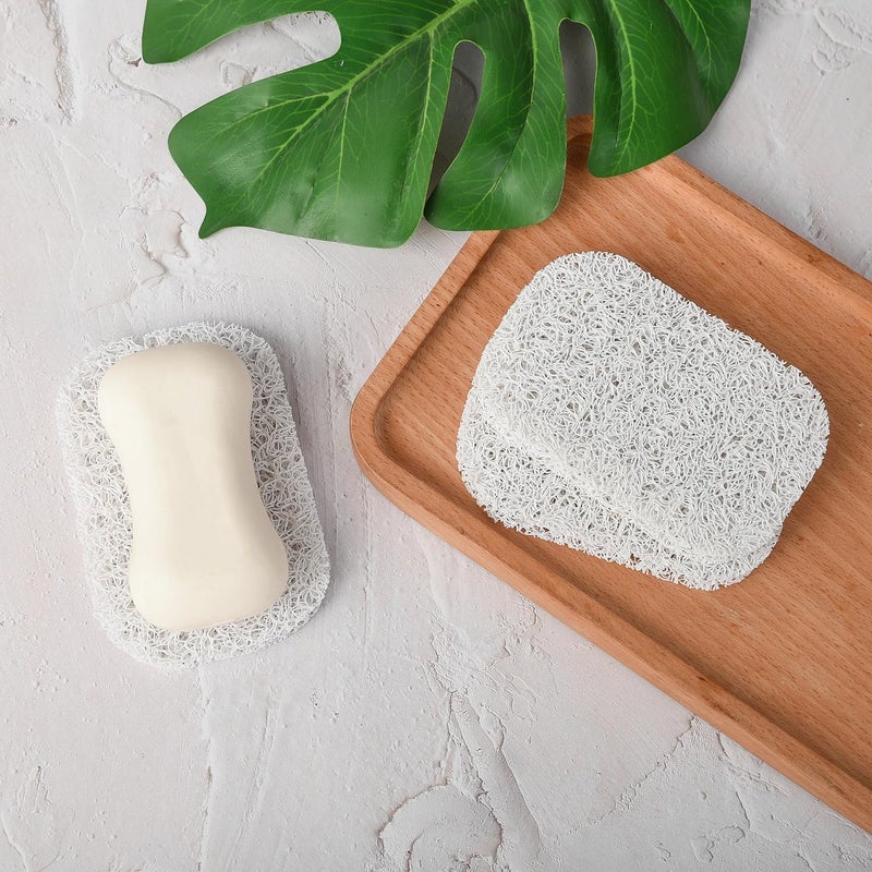Yadream 4PCS White Soap Holder PadBPA-Free Savers Pads for Soap Dish,Easy to Clean Soap Lifting Pads Suitable for Shower Kitchen Bathroom Bathroom Travel Hotel Cleaning Products - Image 5