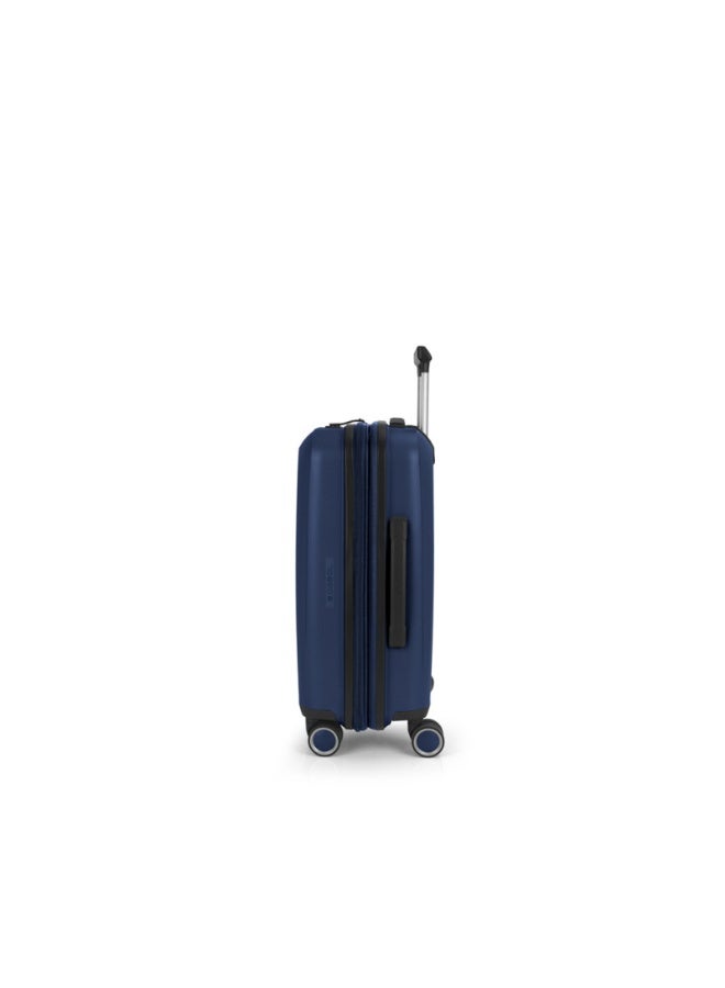 GABOL Brooklyn Hardside Luggage on Wheels for Unisex | Ultra Lightweight ABS with 4 Spinner Wheels | Color Blue - Image 3