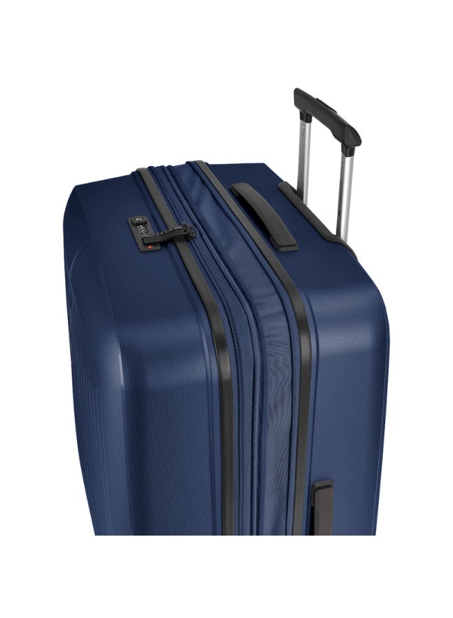 GABOL Brooklyn Hardside Luggage on Wheels for Unisex | Ultra Lightweight ABS with 4 Spinner Wheels | Color Blue - Image 5