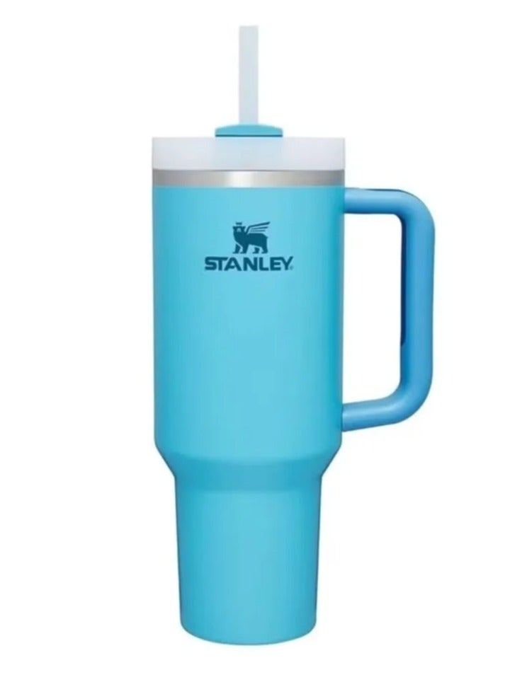 Stanley Quencher H2.0 FlowState Stainless Steel Vacuum Insulated Tumbler with Lid and Straw for Water, lced Tea or Coffee, Smoothie and More, 40 oz - Image 1