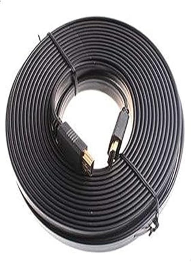Generic 10M/33FT Full 1080P 3D Flat HDMI Cable 1.4 for XBOX /PS3 HDTV HDMI 1.4 Male to Male Digital Cable 