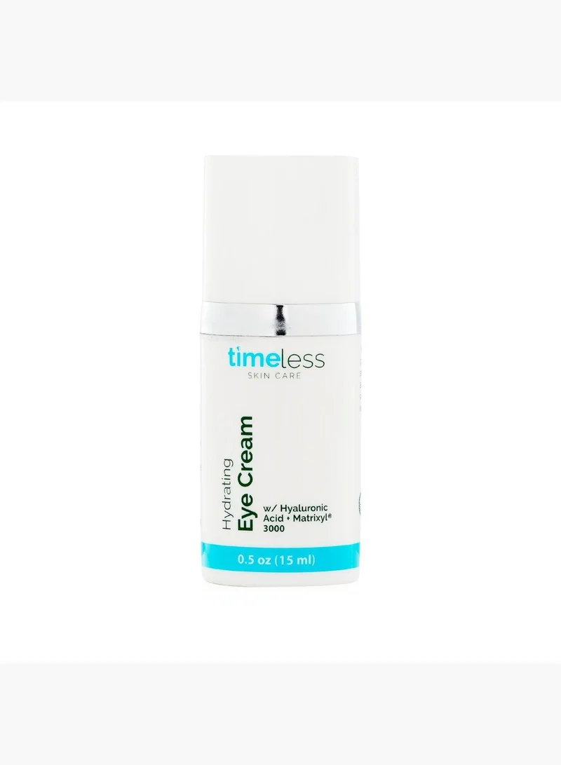 Timeless Skin Care Hydrating Eye Cream W/ Hyaluronic Acid +Matrixyl 3000