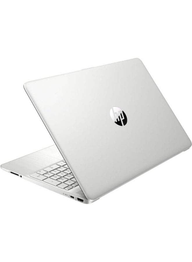 HP 15s Laptop with 15.6" FHD LED Display, Intel Core i3-1215U Processor, 8GB DDR4 RAM, 256GB SSD, Intel UHD Graphics, English Keyboard Windows 11, silver (Upgraded) English Natural Silver - Image 3