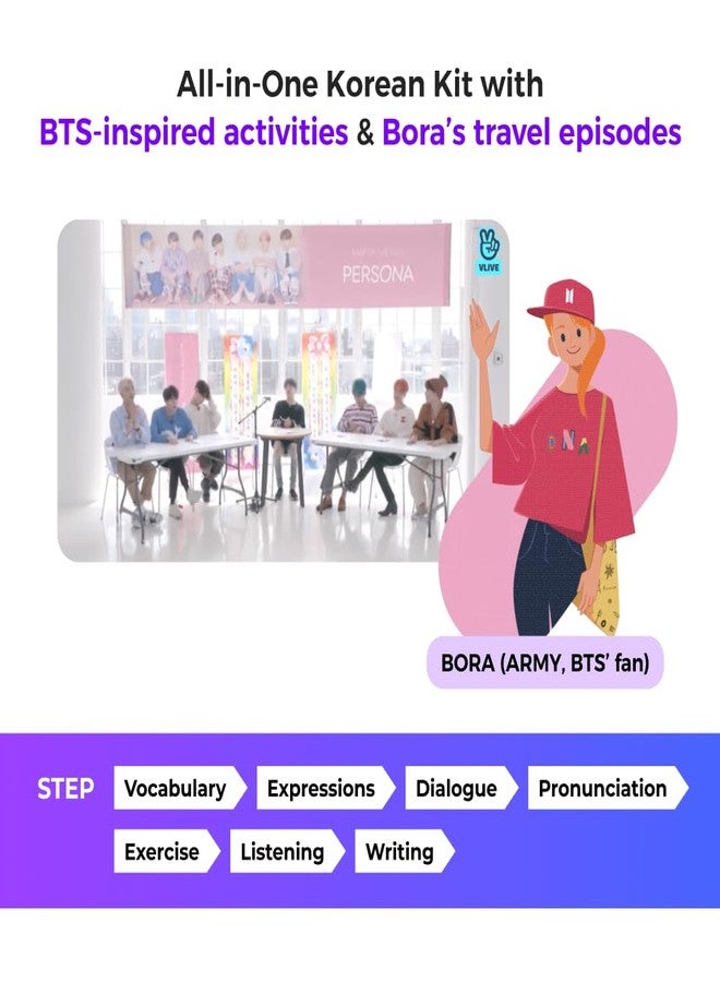 CAKE Learn! Korean with BTS New Cover Edition - Book Only - Image 3