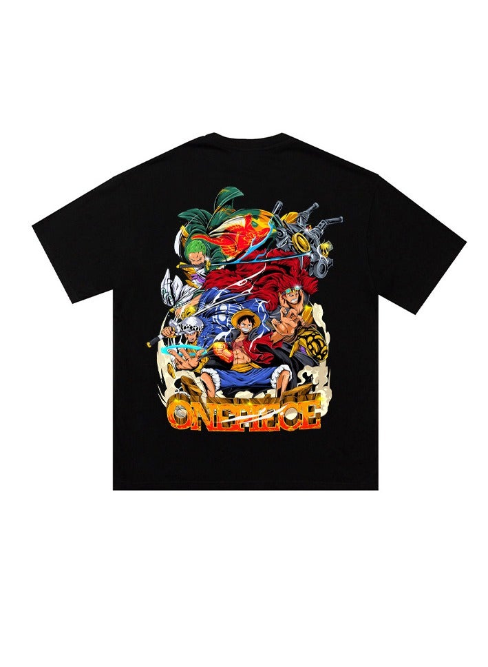 KUYING One Piece Five Sleeve Casual Versatile Breathable Short Sleeve  - Image 1