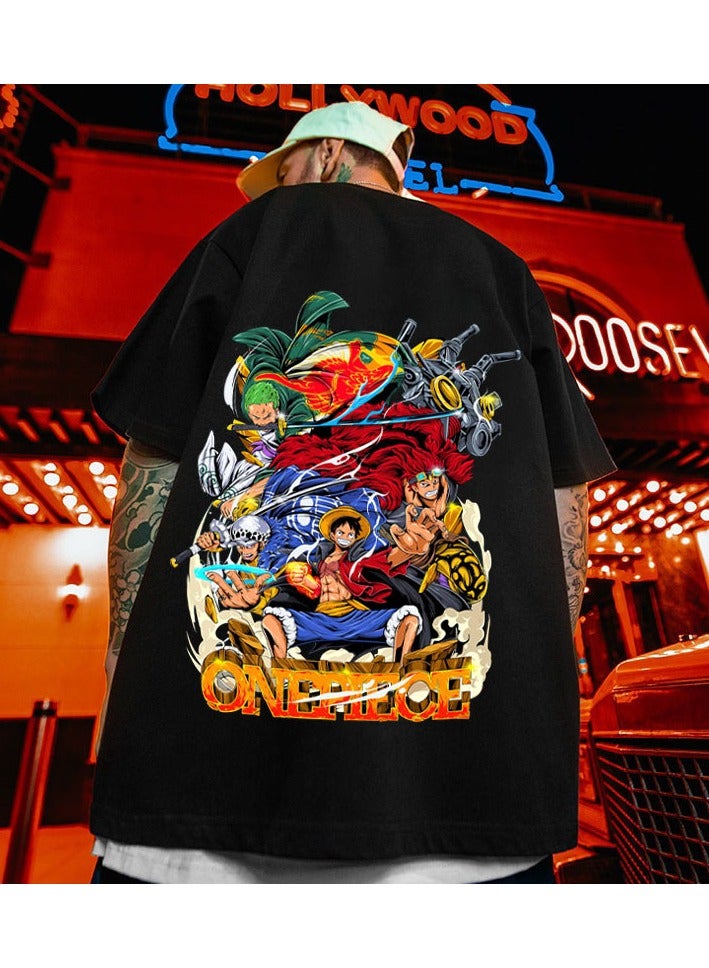 KUYING One Piece Five Sleeve Casual Versatile Breathable Short Sleeve  - Image 2
