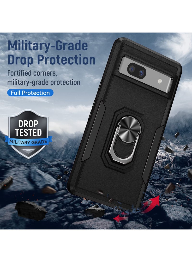 ارواق متوافق مع حافظة هاتف Google Pixel 7a Defender مع مسند وغطاء واقٍ متين ومقاوم للصدمات - Image 3