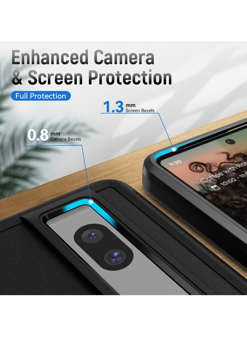 ارواق متوافق مع حافظة هاتف Google Pixel 7a Defender مع مسند وغطاء واقٍ متين ومقاوم للصدمات - Image 5