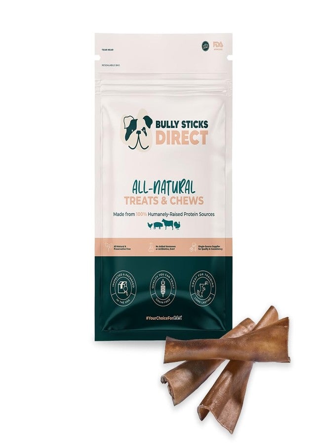 BULLY STICKS DIRECT Premium Camel Skin Protein Dog Chews, All Natural Heavy Chewer Treats, Long Lasting Dental Care Strips, 25 Pack - Image 1