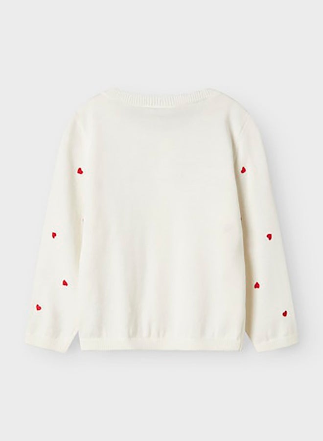 NAME IT Name It Mini Girls Fisilly Knit Cardigan  - Image 2