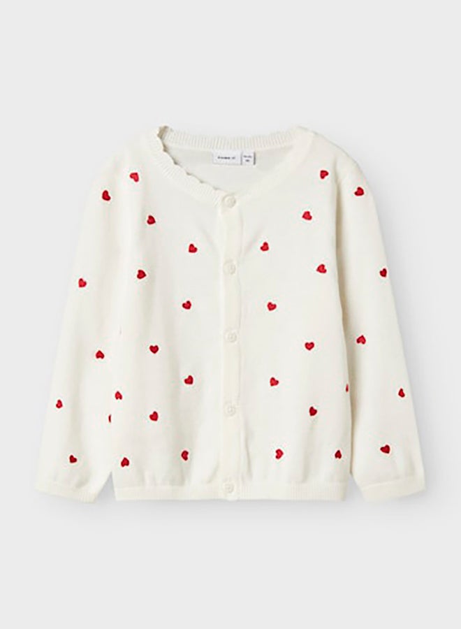 NAME IT Name It Mini Girls Fisilly Knit Cardigan  - Image 1