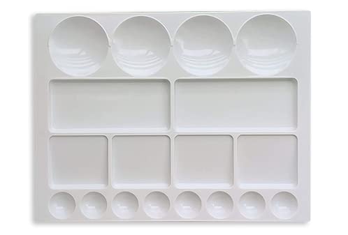 FIRST CLICK" Art 18 Deep Wells 501 Rectangle Palette Size 24.8cms X 34.2cms (Big Sized) - Image 1