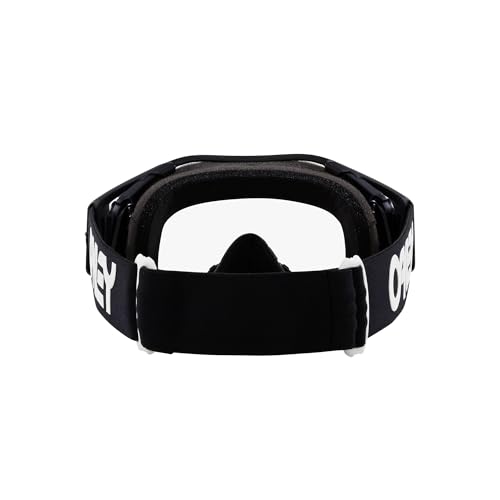 Oakley Airbrake MX Goggles, Black White B1B w Clear - Image 5