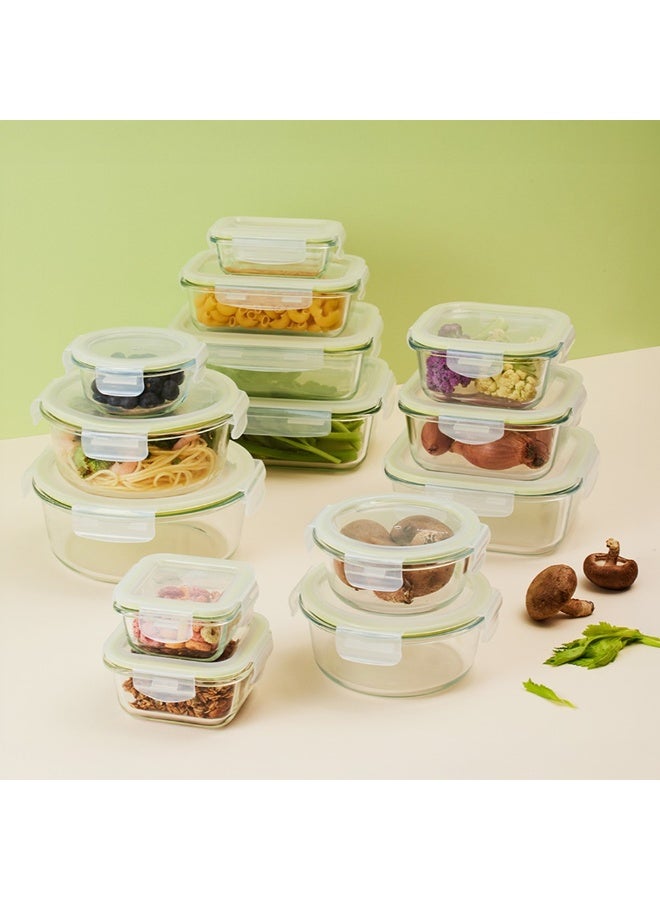 LocknLock Fresh Oven-Safe Glass Rectangular Container 630ml â€“ Airtight, Leakproof & Heat-Resistant - Image 3