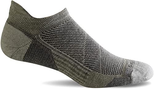 Sockwell Men's Elevate Micro Moderate Compression Sock, Black - L/XL - Image 1