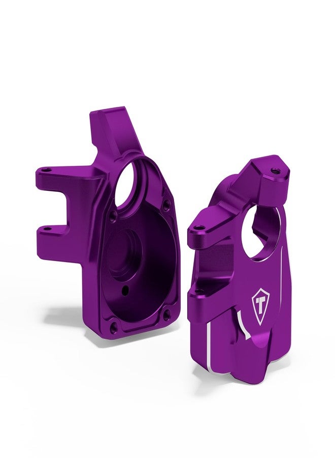 أغطية داخلية لمفاصل التوجيه الأمامية من الألومنيوم 7075 من TREAL (قطعتان) لـ Axial 1/8 AXP8 Gilamon (بنفسجي) - Image 2