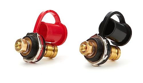 Allstar Performance ALL76139 Battery Charger Post Pack of 2 Red and Black Pair