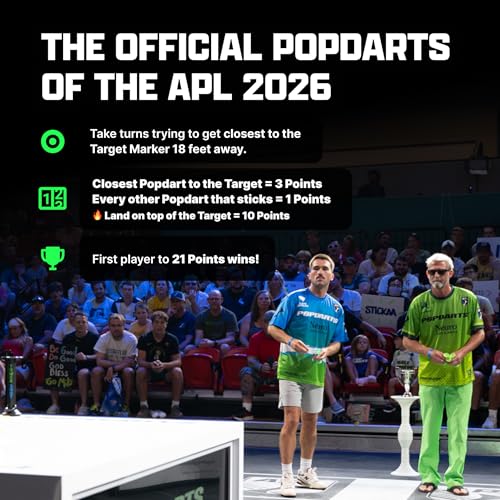 Popdarts Elite Full Pack – Larger & Heavier Design for Ultimate Precision & Control – Dominate Every Match! American League (APL) Tournament Approved - Image 2