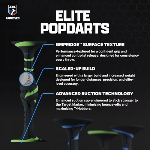 Popdarts Elite Full Pack – Larger & Heavier Design for Ultimate Precision & Control – Dominate Every Match! American League (APL) Tournament Approved - Image 5