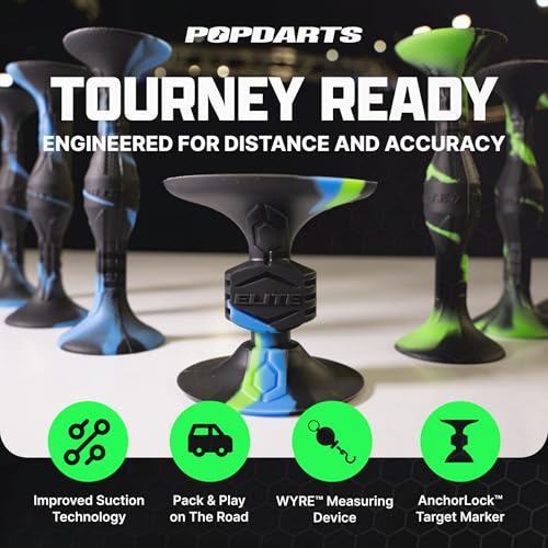 Popdarts Elite Full Pack – Larger & Heavier Design for Ultimate Precision & Control – Dominate Every Match! American League (APL) Tournament Approved - Image 4