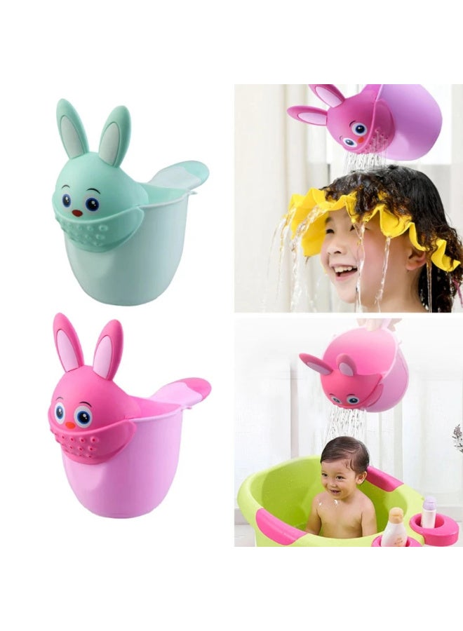 MiniMe Toddler Waterfall Rinse Cup | 12–60 Months | Mint Green | BPA-Free Plastic & Soft Silicone | Tear-Free Easy Pouring Spout | Safe & Non-Toxic Materials | Encourages Bath Time Play - Image 5