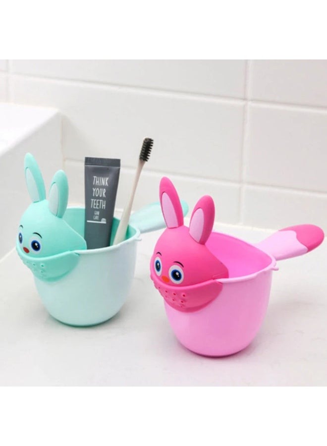 MiniMe Toddler Waterfall Rinse Cup | 12–60 Months | Mint Green | BPA-Free Plastic & Soft Silicone | Tear-Free Easy Pouring Spout | Safe & Non-Toxic Materials | Encourages Bath Time Play - Image 4