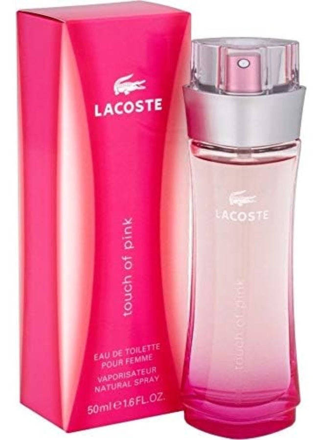 LACOSTE Touch Of Pink EDT 50ml - Image 3