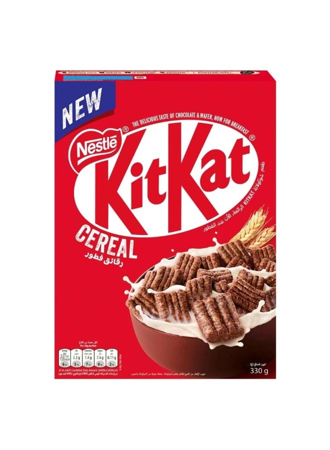 Nestle KitKat Cereal Drink, The Delicious Taste Of Chocolate And Wafer Now in Breakfast- 330gms