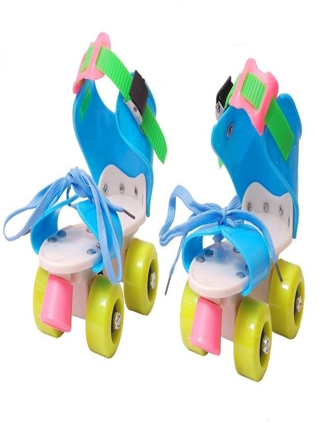 DIGIDEAL New Roller Skates for Kids Age Group 4-10 Years Adjustable Inline Skating Shoes with School Sport - Multi -Color - Image 3