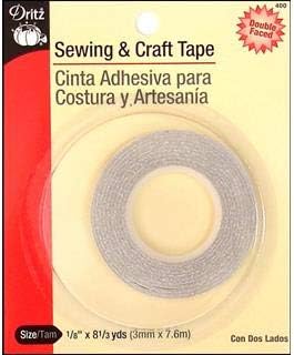 Dritz 400 Sewing  Craft Tape  18Inch x 813Yard  White - Image 2