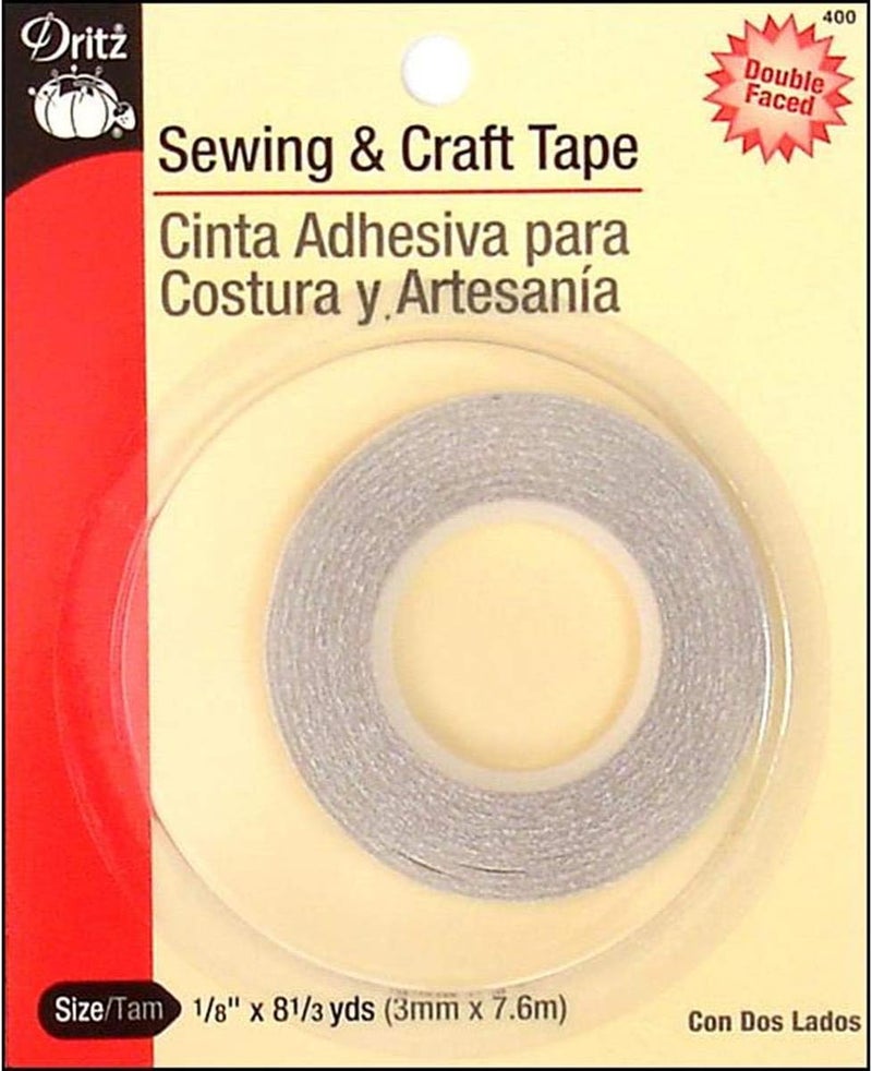 Dritz 400 Sewing  Craft Tape  18Inch x 813Yard  White - Image 1