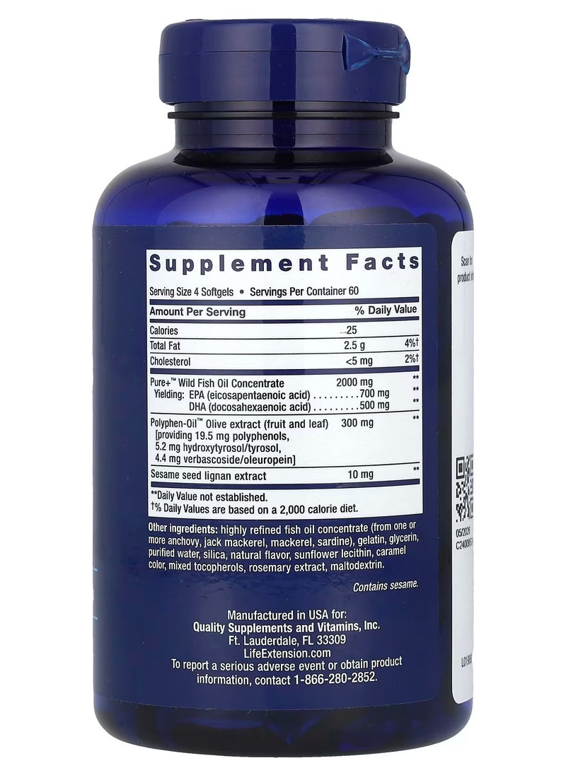 Life Extension Super Omega-3, 240 Softgels  - Image 2