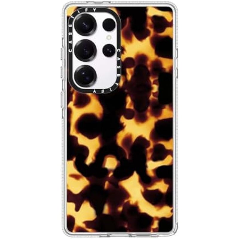 Casetify Magnetic Clear Galaxy S25 Ultra Case 【Compatible with Magsafe】 - Tortoiseshell - Image 4