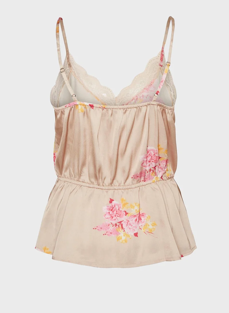 VERO MODA Heide Cami Top & Pyjama Set