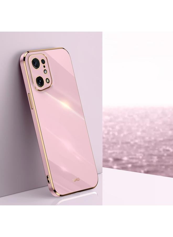 S-TOP Case For OPPO Find X5 XINLI Straight Edge 6D Electroplate TPU Phone Case - Image 1