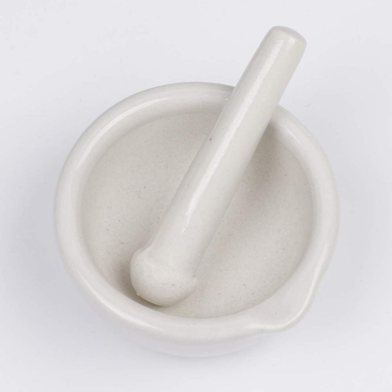 Raitron 6ml Porcelain Pepper Mill Mortar Pestle Pugging Pot Garlic Spice Grinder Pharmacy Herbs Bowl Mill Crusher DIY Kitchen Gadget - Image 3