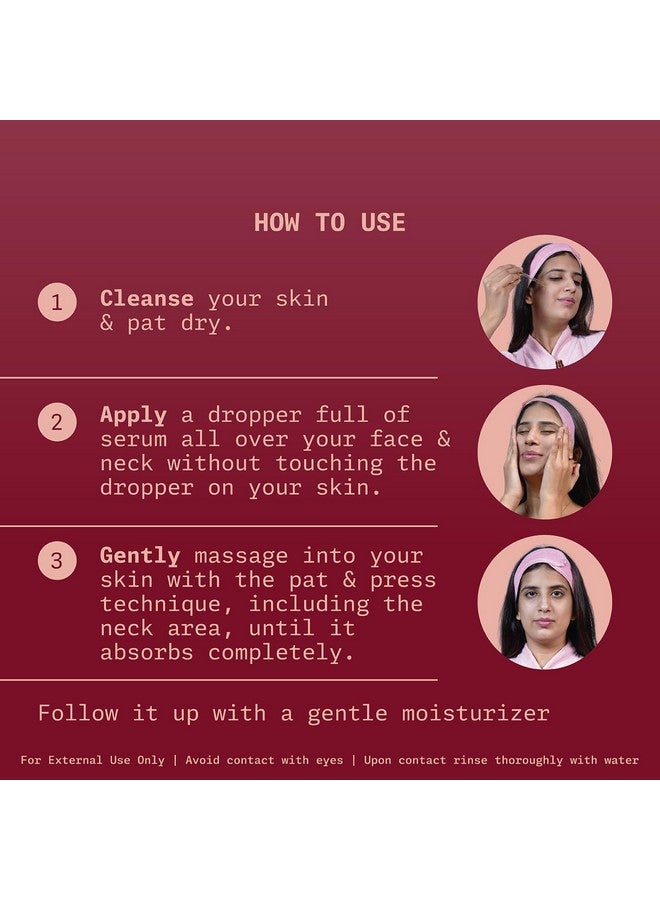 نينغن مصل نينغن أدفانس لتفتيح الوجه | 2% حمض الكوجيك، عنب الدب والكركم لتفتيح البشرة وتقليل البقع الداكنة والتصبغ (30 مل) | خالٍ من البارابين | للرجال والنساء | جميع أنواع البشرة - Image 4