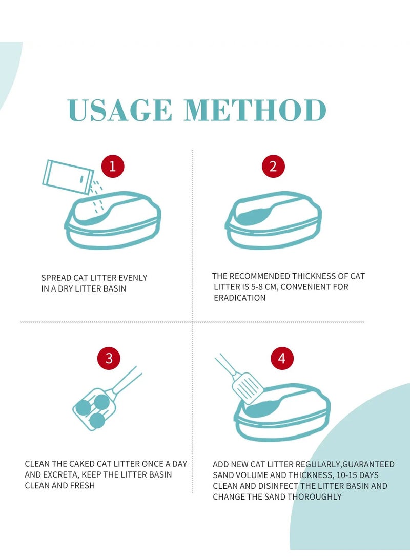 Bioline عرض كومبو - رمل القطط توفو من بيولين 7 لتر - برائحة الفراولة + ملعقة رمل القطط موديرنا - Image 3
